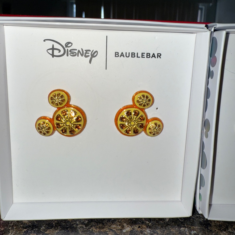 Disney BaubleBar Orange Slice Earrings